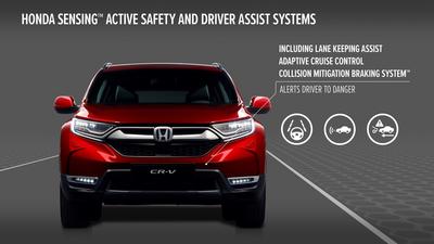 Honda SENSING Active Safety and Driver Assist Systems