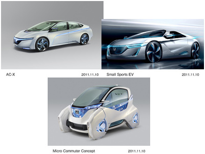 Honda to Unveil Concept Cars at the Tokyo Motor Show 2011