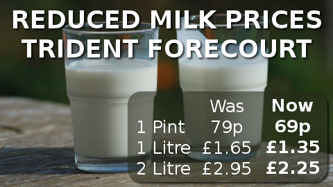 Reduced Milk Prices Reduced Milk Prices