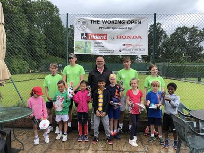 Woking Open Tennis Tournament Sponsored by Trident Honda