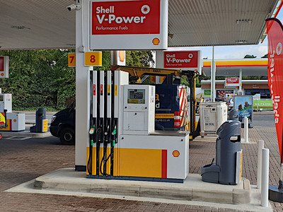 Trident Shell reopens after installation of new pumps Trident Shell reopens after installation of new pumps