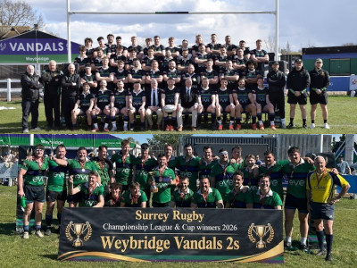 Celebrating a Fantastic Season for Weybridge Vandals RFC