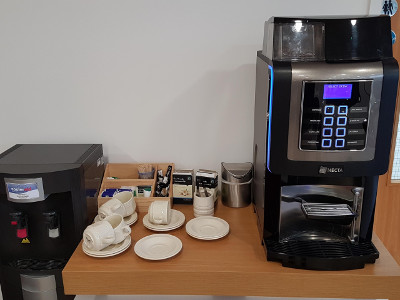 Our new bean-to-cup coffee machine