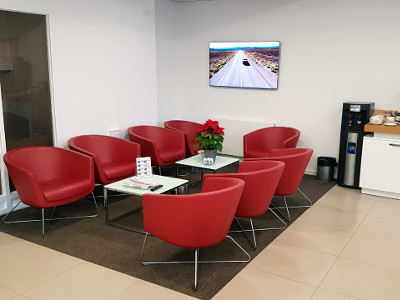 Our customer waiting area